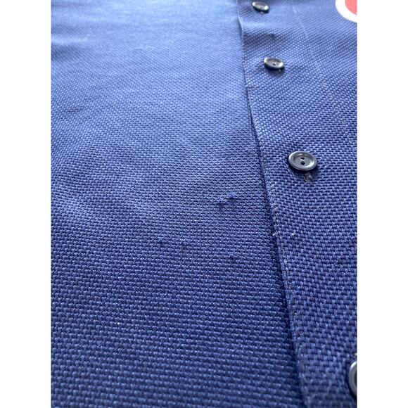 MLB Chicago Cubs Jersey Mens 2XL Major League Baseball Blue Cubbies Blank Merch - Picture 4 of 12